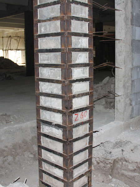 混凝土柱子增大截面如何加固及設計？